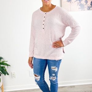 Old Navy | Oversized Light Pink Sweater